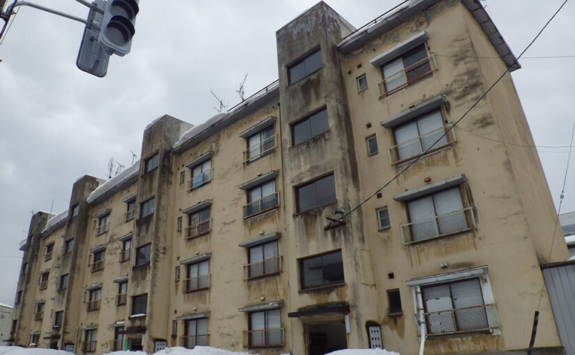 大館市　市営住宅1号／市営住宅3号（解体済み）