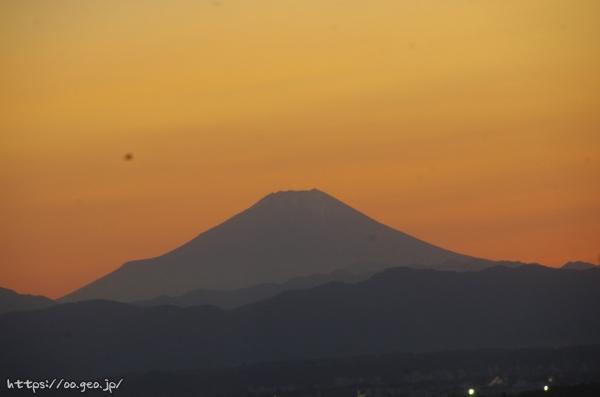 西武園ゆうえんち　ジャイロタワーからの富士山