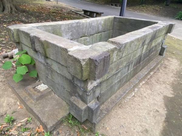 江戸の名水「櫻の井」　東京都指定旧跡